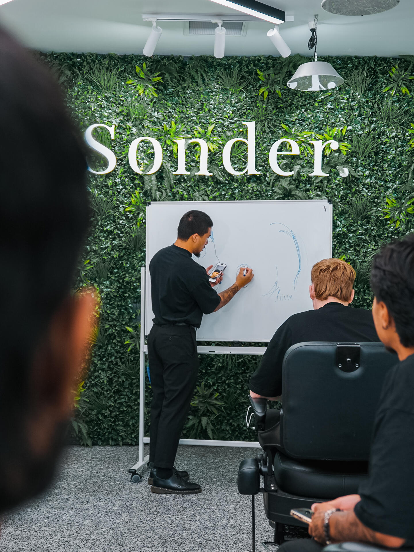 A Sonder training session